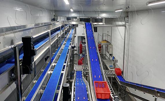 生产流水线设备：全自动流水线中使用的高速皮带输送带的介绍